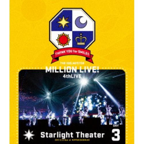 【BLU-R】THE IDOLM@STER MILLION LIVE! 4thLIVE TH@NK YOU for SMILE! LIVE Blu-ray DAY3