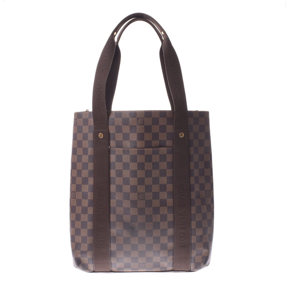 LOUIS VUITTON ルイヴィトン ダミエ カバボブール ブラウン N52006 ユニセックス ダミエキャンバス トートバッグ Bランク 中古 