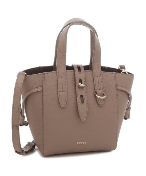 フルラ ハンドバッグ ショルダーバッグ ネット ミニトートバッグ ベージュ レディース FURLA BASRFUA HSF000 1257S