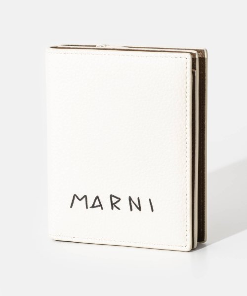 マルニ MARNI PFMO0107U0 P6533 二つ折り財布 BILLFOLD ZIPAROUND レディース 財布 ビルフォード ジップアラウンドウォレ