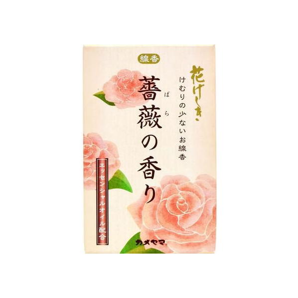 カメヤマ 花げしき 薔薇の香り ミニ寸 約50g FC068MV