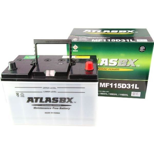 【カー用品】ATLASBX 国産車バッテリー Dynamic Power AT 115D31 1個