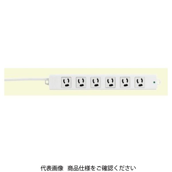 未来工業 OAタップ 抜け止め 6P ZT-6P3YL 1個（直送品）