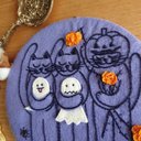 刺繍オーナメント* Happy Halloween