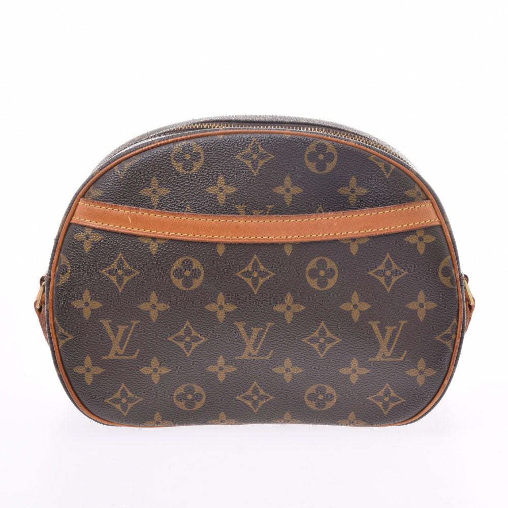 LOUIS VUITTON ルイヴィトン モノグラム ブロワ ブラウン M51221 レディース モノグラムキャンバス ショルダーバッグ Cランク 中古 