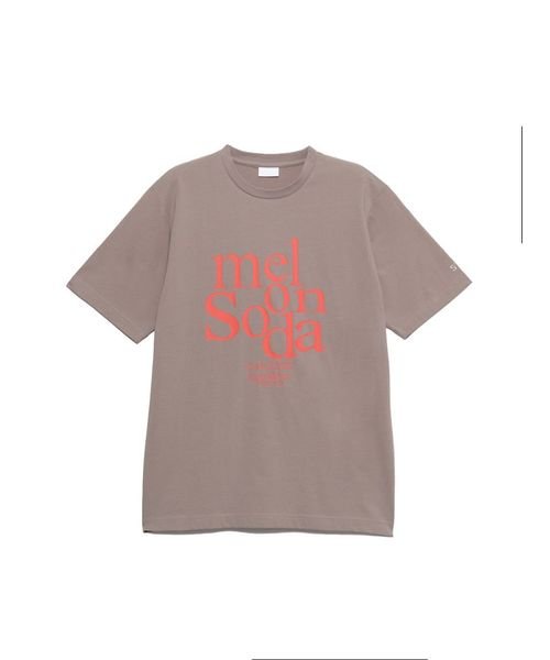 コットンポリエステル ベーシックプリントTシャツUNISEX