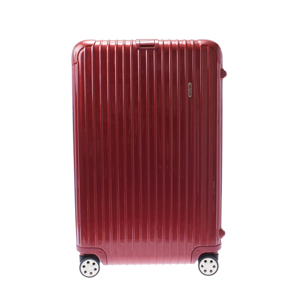 RIMOWA リモワ キャリーケース 赤 ユニセックス ポリカーボネート キャリーバッグ Bランク 中古 