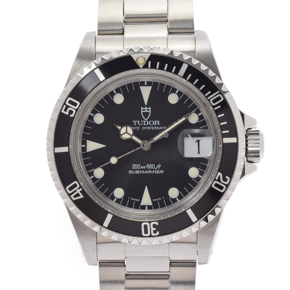 TUDOR チュードル サブマリーナ デイト  79090 メンズ SS 腕時計 自動巻き 黒文字盤 ABランク 中古 