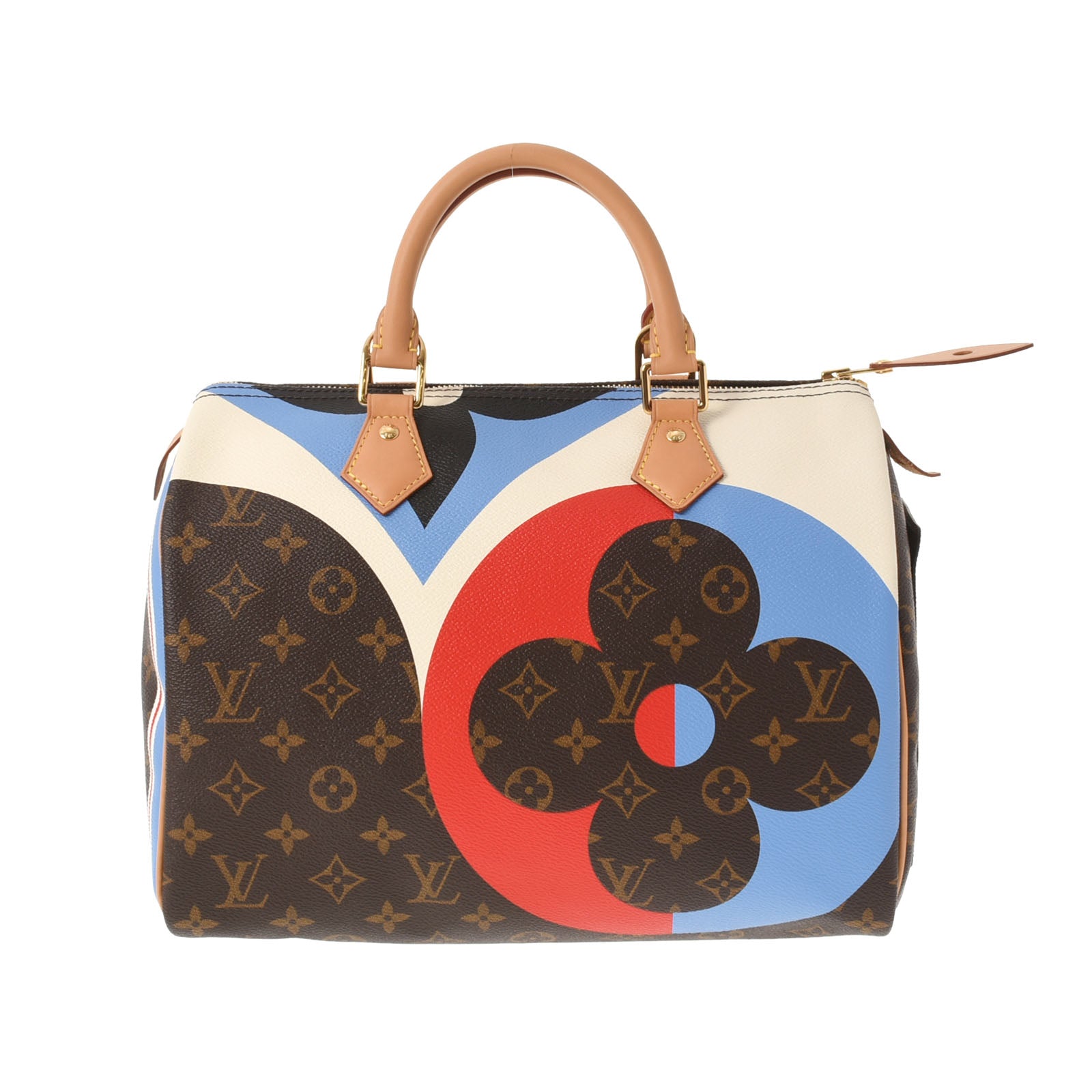 LOUIS VUITTON ルイヴィトン モノグラム ゲームオン スピーディ バンドリエール 30 ブラウン M57451 ユニセックス モノグラムキャンバス トートバッグ 新同 中古 