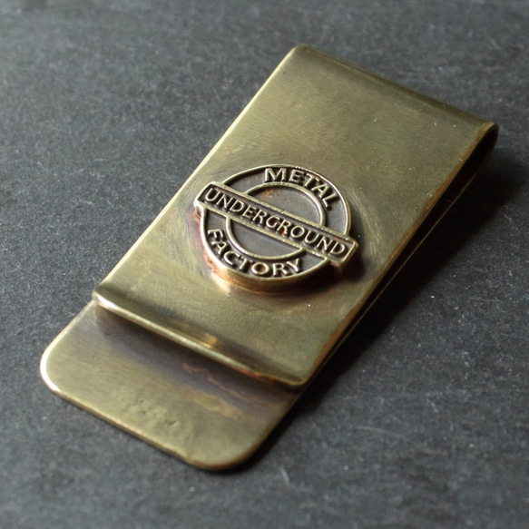 ◆真鍮 マネークリップ 【Emblem Money Clip】