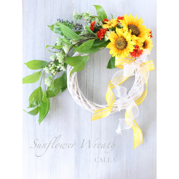 《Last1点》Sunny Flower Wreath〜Lsize