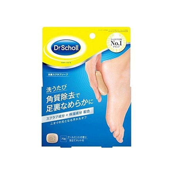 Ｓｃｈｏｌｌｓ Ｗｅｌｌｎｅｓｓ Ｃｏｍｐａｎｙ ドクター・ショール 足裏スクラブソープ 70g FCN3173