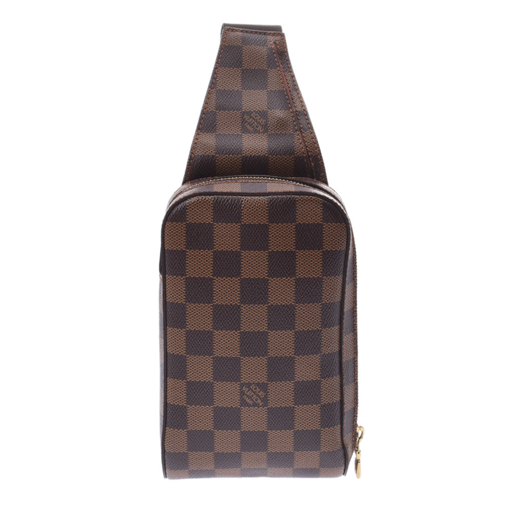 LOUIS VUITTON ルイヴィトン ダミエ ジェロニモス ボディバッグ  ブラウン N51994 ユニセックス ショルダーバッグ ABランク 中古 