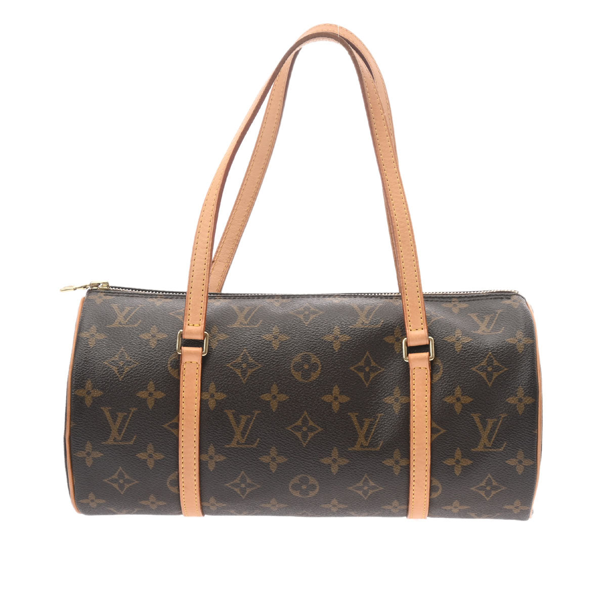 LOUIS VUITTON ルイヴィトン モノグラム パピヨン GM 旧型 ブラウン M51385 レディース モノグラムキャンバス ハンドバッグ Bランク 中古 