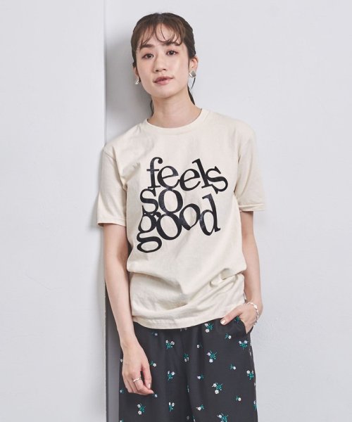 【別注】＜MIXTA＞FEELS SO GOOD Tシャツ NATURAL