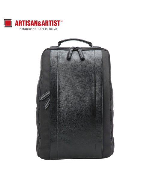 アルティザン&アーティスト ARTISAN&ARTIST リュック カメラバッグ バッグ バックパック ショルダーバッグ メンズ BACKPACK ブラック 黒