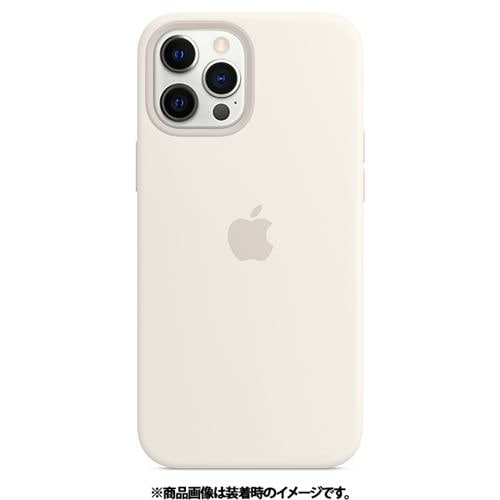 アップル Apple MHLE3FE/A iPhone 12 Pro Max シリコーンケース ホワイト