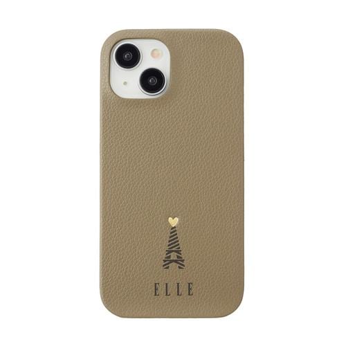 ELLE Slim Wrap Case for iPhone 15 [ Greige ] ELGRIWPIP2361 グレージュ