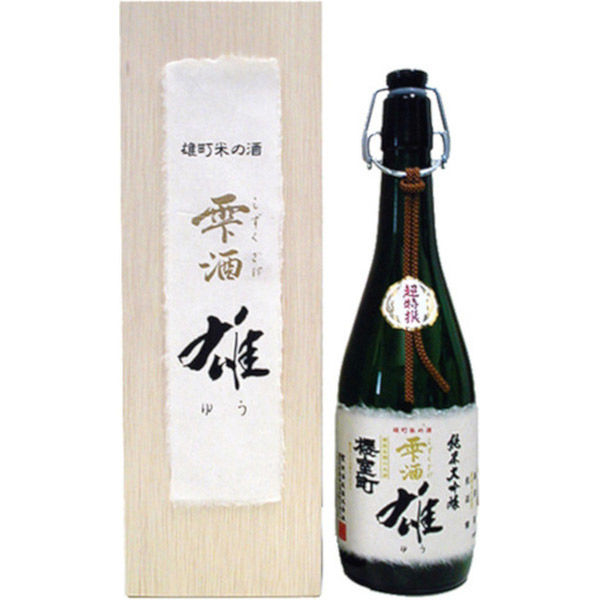 室町酒造 櫻室町 純米大吟醸 雫酒「雄」 720ml x1 4930423333026 1本（直送品）