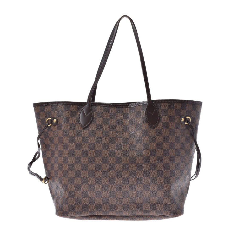 LOUIS VUITTON ルイヴィトン ダミエ ネヴァーフル MM  ブラウン N51105 レディース ダミエキャンバス トートバッグ Bランク 中古 