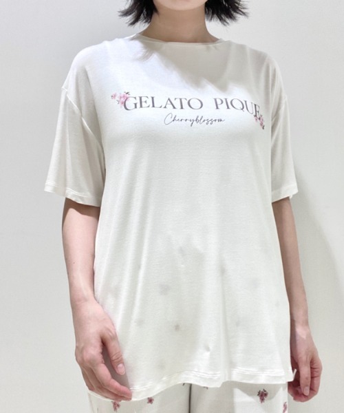 gelato pique/【SAKURA】ワンポイントTシャツ