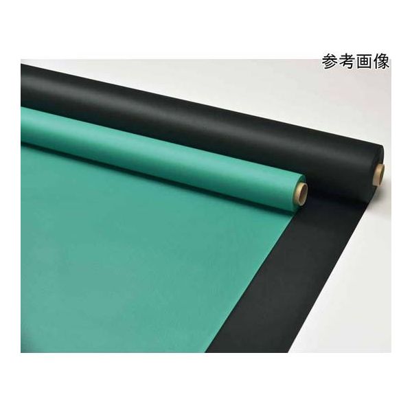 広島 養生シート 0.3mm 黒 465-90 1個 65-2330-30（直送品）