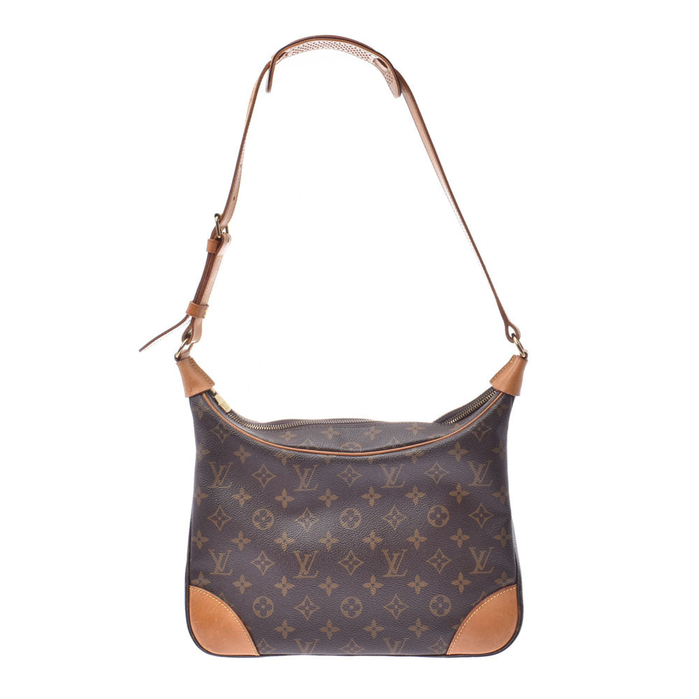 LOUIS VUITTON ルイヴィトン モノグラム ブローニュ ブラウン M51265 レディース モノグラムキャンバス ショルダーバッグ Bランク 中古 