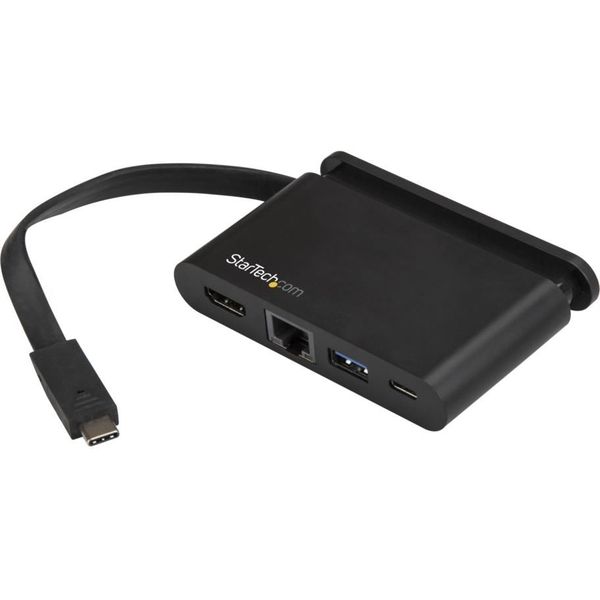 USBハブ Type-C接続 HDMI出力ポート×1 Aポート×1 Cポート×1 100W ドッキングステーション USB-C（直送品）