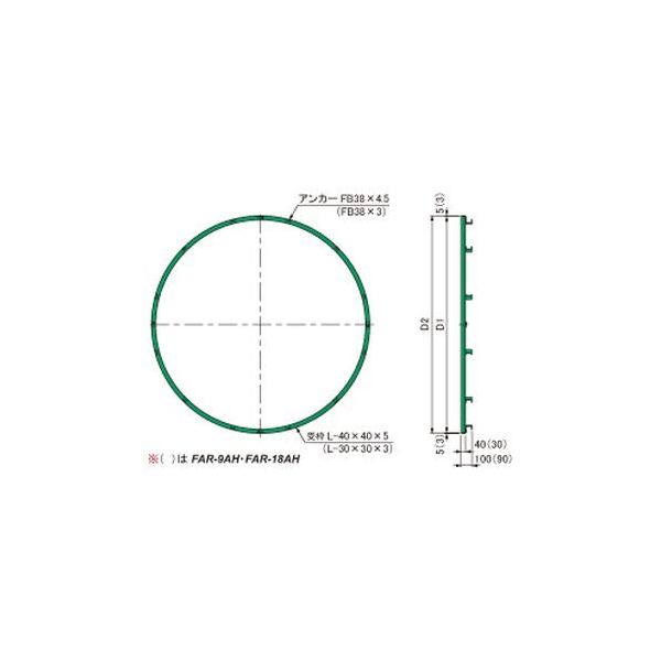 第一機材 ツリーキーパー 金物受枠丸形用 FARーH FAR-12H 1台（直送品）