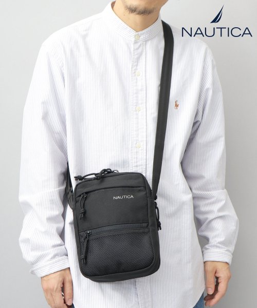 NAUTICA ノーティカ ショルダーバッグ ミニショルダー 縦型 ナイロン