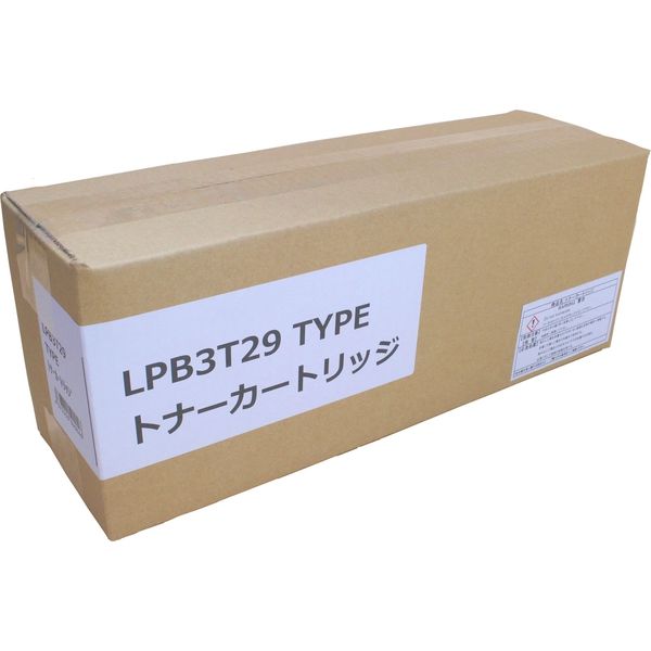 エプソン（EPSON）用 汎用トナー LPB3T29 NB モノクロ （LPB3T29タイプ） 1個（直送品）