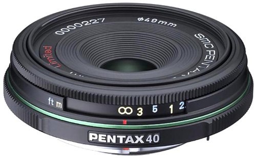 PENTAX リミテッドレンズ パンケーキレンズ 標準単焦点レンズ DA40mmF2.8 Limited Kマウント APS-Cサイズ 21550【中古品】