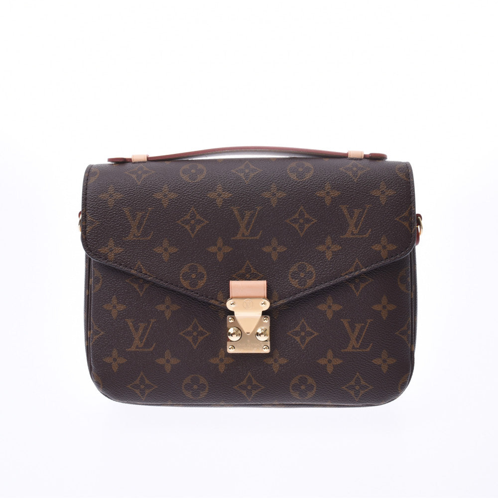 LOUIS VUITTON ルイヴィトン モノグラム  ポシェットメティスMM 2WAYバッグ ブラウン M44875 レディース モノグラムキャンバス ハンドバッグ 未使用 