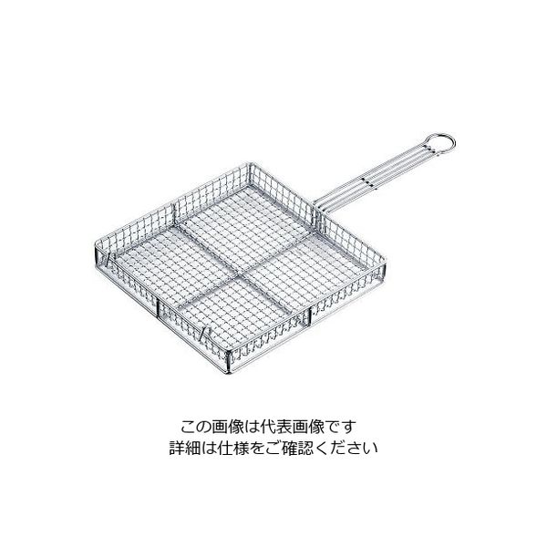 遠藤商事 18-8 地鶏焼き網 蓋無し 63