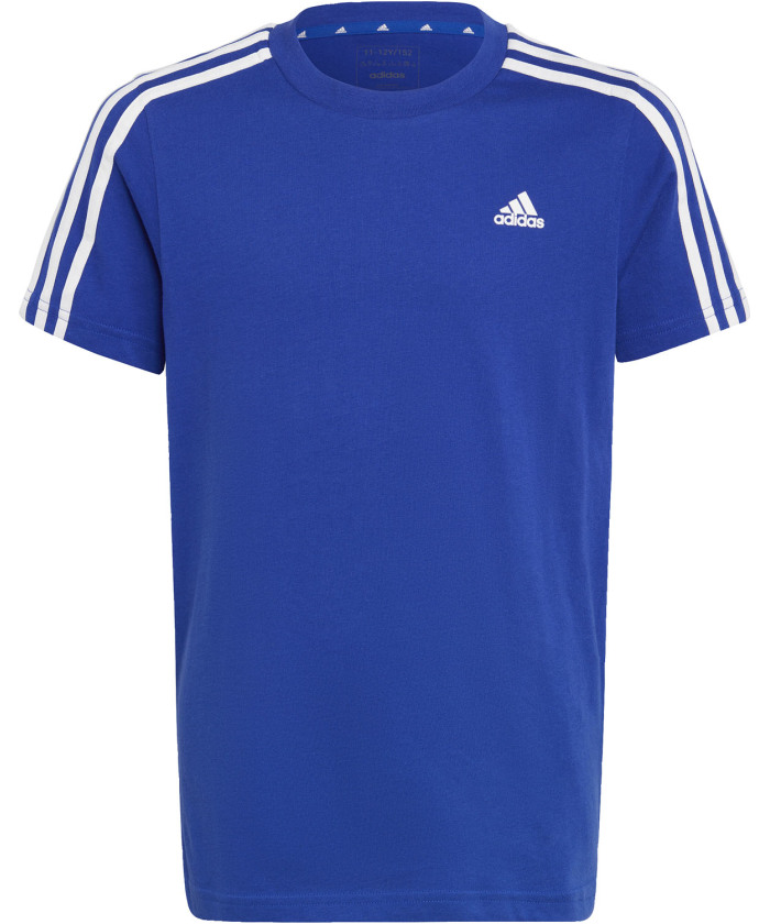 adidas/adidas アディダス エッセンシャルズ スリーストライプス コットン半袖Tシャツ･･･