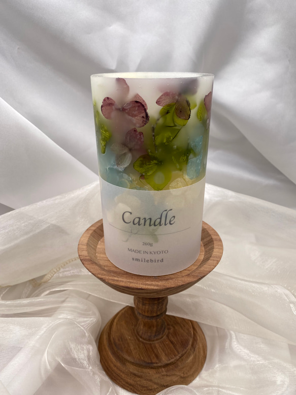 Botanical Candle サークルL 完成品