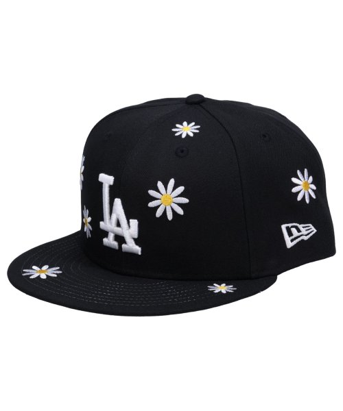 ニューエラ NEW ERA キャップ 帽子 ドジャース ヤンキース アスレチックス メンズ レディース 59FIFTY MLB Flower Embroide