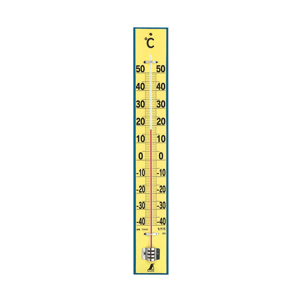 温度計　木製　60cm　75920　1セット（5個）　シンワ測定　（直送品）