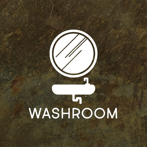 ハウスピクトシート＜WASHROOM＞