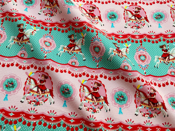 日本初上陸　第2弾　Fiona Hewitt Fabric “circus girl”