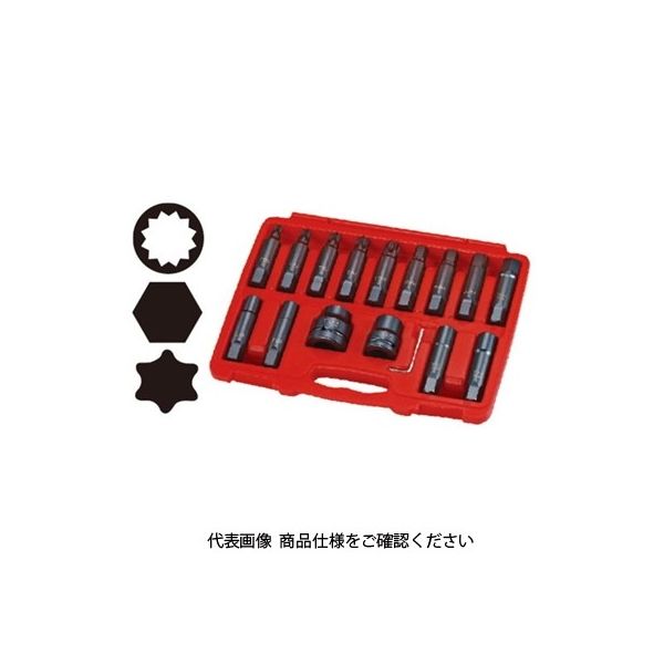 JTC 19mmインパクト用ビットソケットセット JTCJ616C 1セット（直送品）