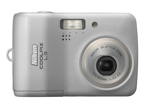 Nikon デジタルカメラ COOLPIX L3 シルバー COOLPIXL3【中古品】