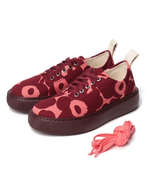 【marimekko】マリメッコ Niittyheinikossa Mini Unikko sneakers スニーカー 91686