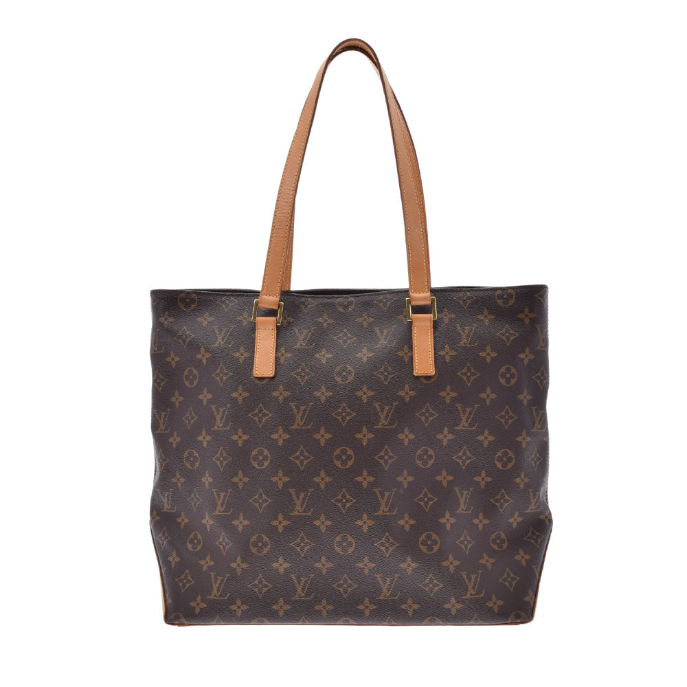 LOUIS VUITTON ルイヴィトン モノグラム カバメゾ ブラウン M51151 ユニセックス モノグラムキャンバス トートバッグ Bランク 中古 