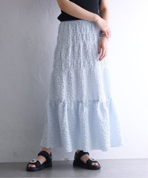 【MARILYN MOON/マリリンムーン】puffy jacquard skirt