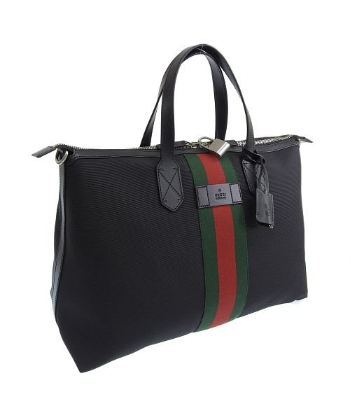 GUCCI グッチ WEB STRIPE ショルダー ビジネス バッグ 2WAY