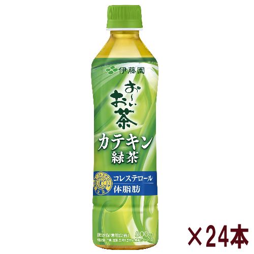 伊藤園 特保 お～いお茶カテキン緑茶５００ｍｌ× 24本 【セット販売】