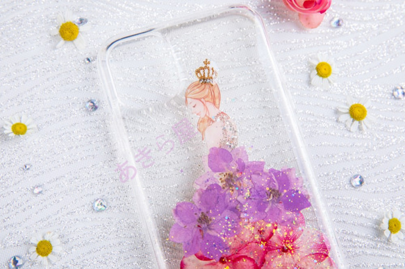 期間限定セール ♡iPhone15 Xperia Galaxy スマホケース 押し花ケース 人気 押し花 ❀ケース