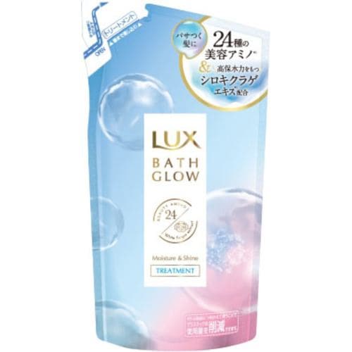 ユニリーバ・ジャパン ラックス バスグロウ モイスチャーアンドシャイン トリートメント つめかえ用 350G