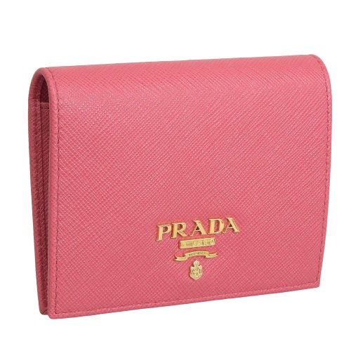 PRADA プラダ SAFFIANO サフィアノ 二つ折り 財布